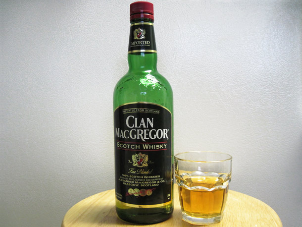 фото бутылки с виски Клан МакГрегор