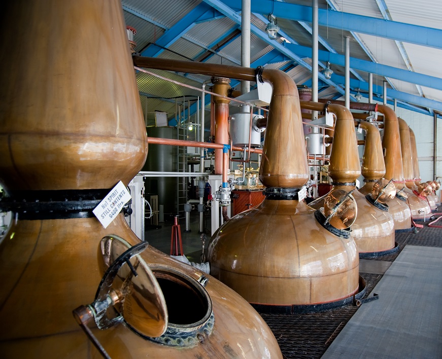 фото производства виски в Шотландии