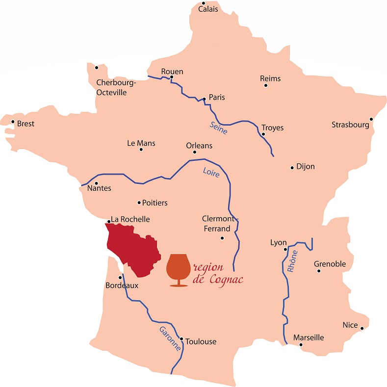 регион производства коньяка во Франции