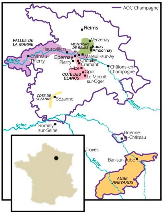 фото регионов производства шампанского